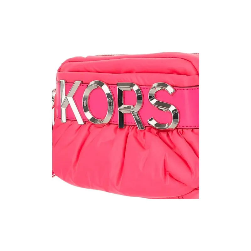 MICHAEL KORS Recycled Polyester Shoulder Bag Crossbody Bag Women's Fuchsia-3
