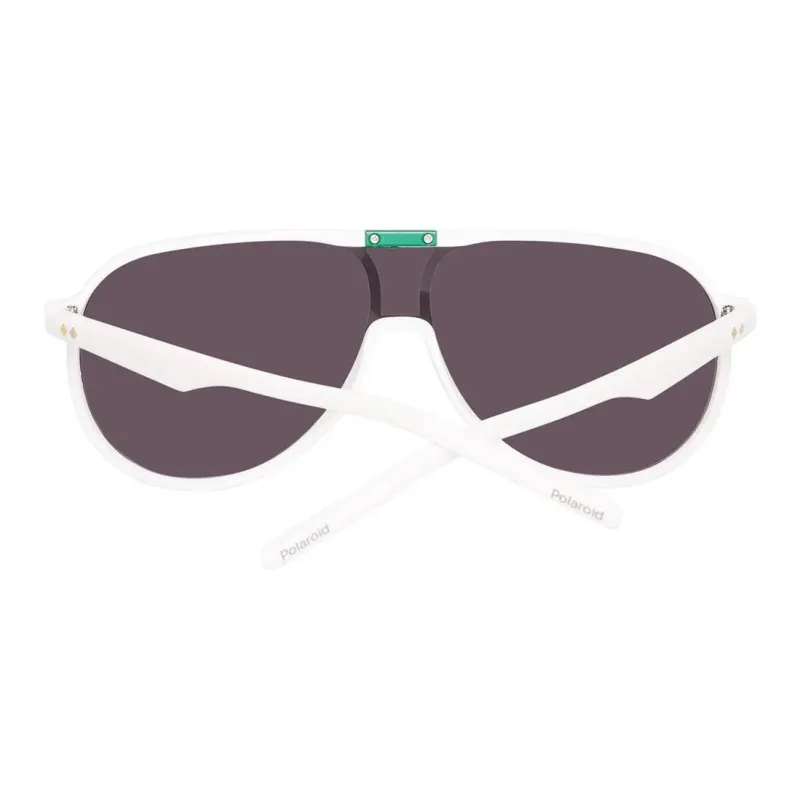 Polaroid Acetate Cat Eye Sunglasses Unisex White-2