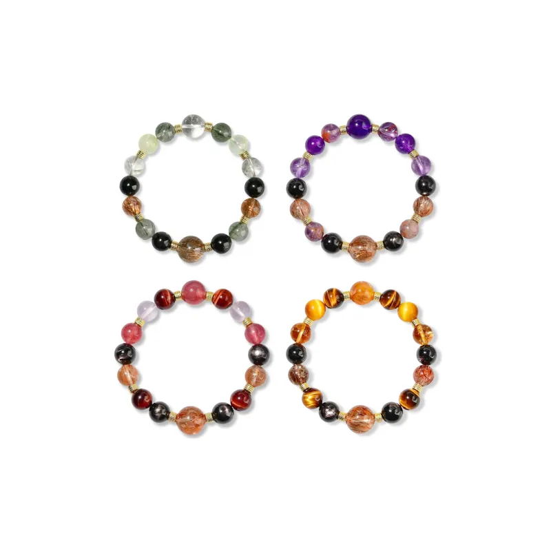 Harf Tiger's Eye Stone Jade Bracelets Unisex-18