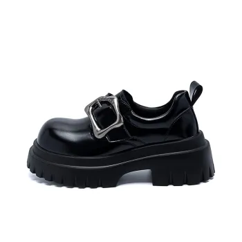 EXULL Q Ballet Flats Loafers Women's Black