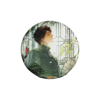 Kinbor x DAOMUBIJI Merch Collaboration, Badge Dusty Rain Collection, Tinplate Badges