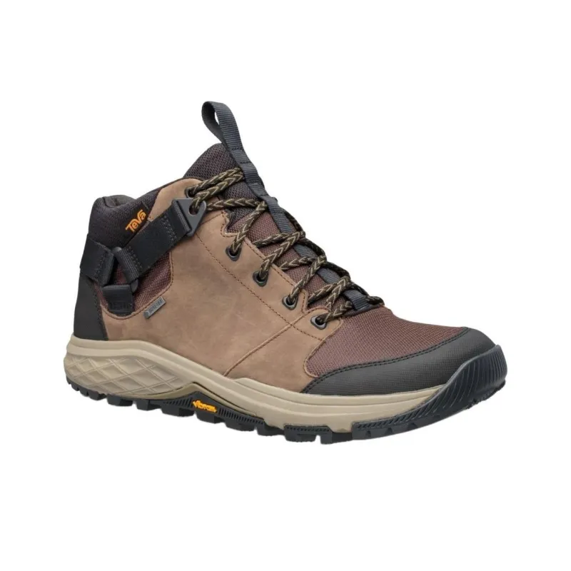 Teva Grandview Wear-resistant And Waterproof Mid-Top Trekking Shoes Men's Brown-2