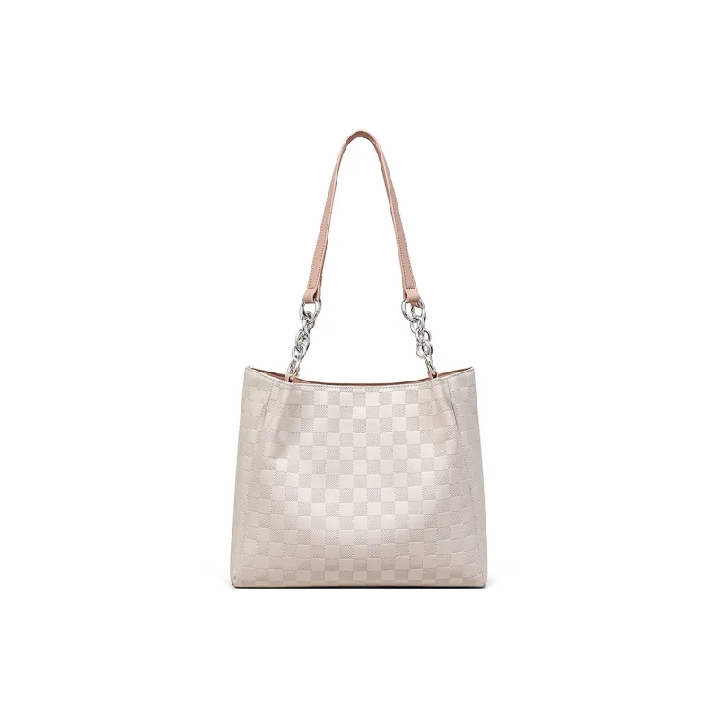 C°BANNER Synthetic Leather Shoulder Bag Tote Tubas Women's Pink-4