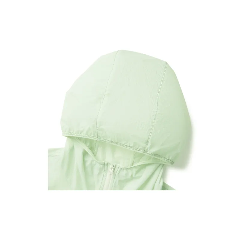 LiNing Trench Coat Women's Ice Fat Green-2