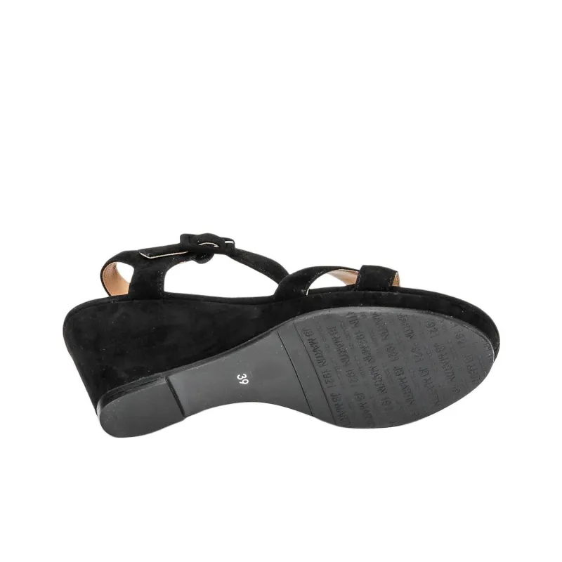 JB MARTIN Querida Strap Sandals 8cm Women's Black-6