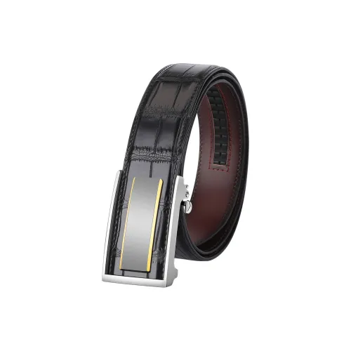 CATELLES Crocodile Leather Leather Belts Men's 3.5cm/3.8cm