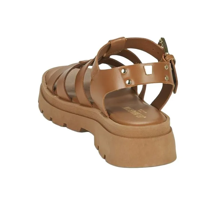 JB MARTIN DELICE Roman Sandals Women's Light Brown-5