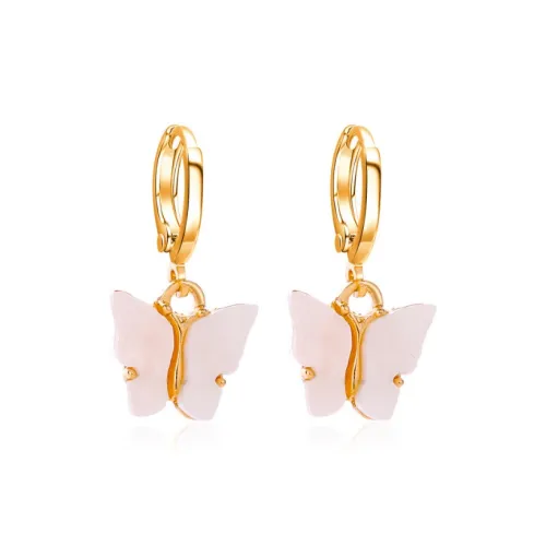 QIANFANGDAHUANGYE Titanium Steel Earrings Women's