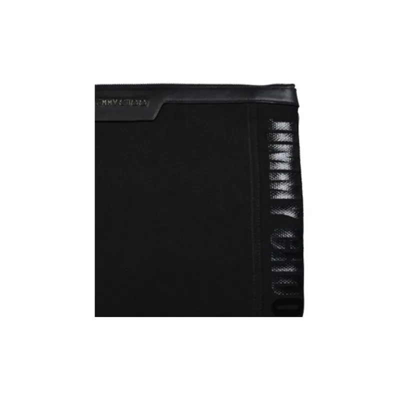 Jimmy Choo Canvas Canvas Bag Clutches Men's Black-3