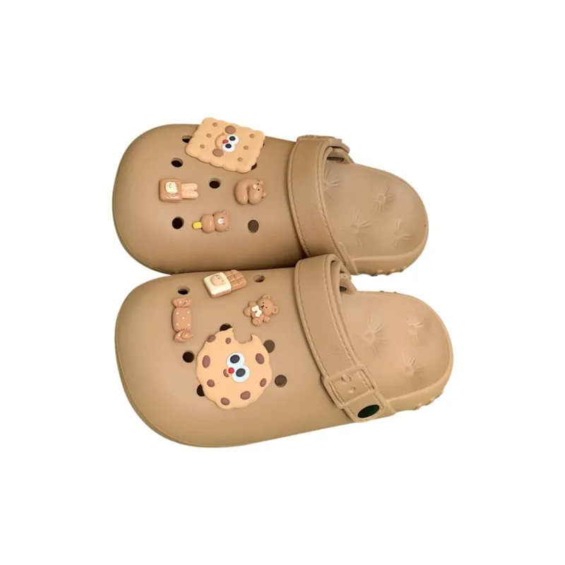 SHIGUDE Slippers Unisex, Cream White-5