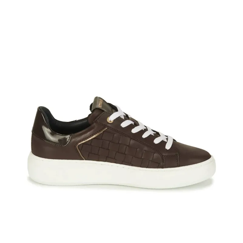 JB MARTIN Flora Low Top Skateboard Shoes Women's Brown-1