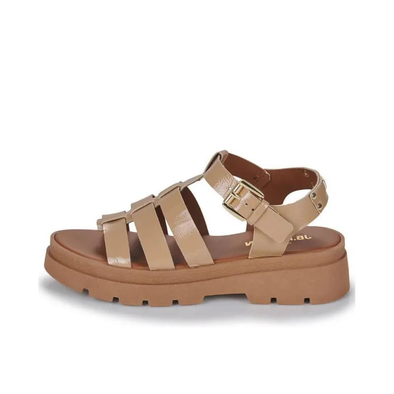 JB MARTIN DELICE Roman Sandals 4cm Women's Beige-0