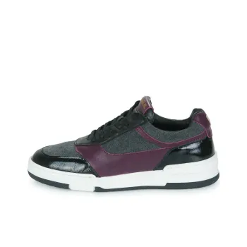 JB MARTIN Hira Low Top Skateboard Shoes Women's Black Purple