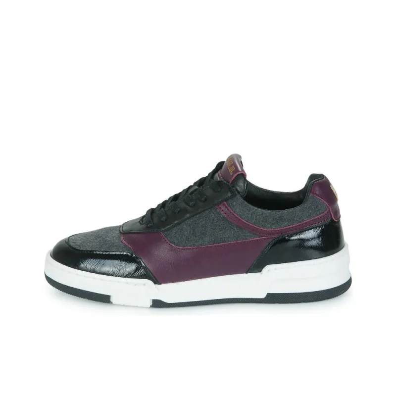 JB MARTIN Hira Low Top Skateboard Shoes Women's Black Purple-0