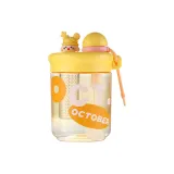 Doll Chibibar Cup-Yellow[Heat Resistant, Leak Proof, Includes Tea Compartment and Carrying Strap]