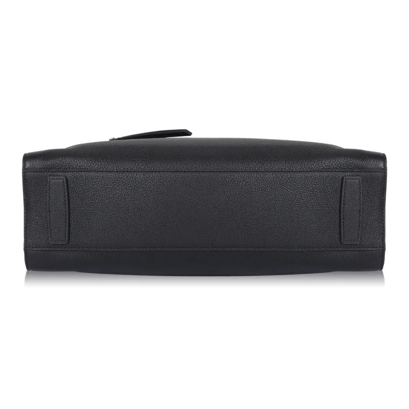 KARL LAGERFELD Top Grain Cow Leather Handbag, Crossbody Bag Women's Black-6