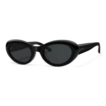 PARZIN Plate Frame Cat Eye Sunglasses Unisex