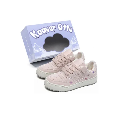 KAAVER OTTO Slip Resistant, Lightweight, And Breathable Low Top Skateboard Shoes Women's