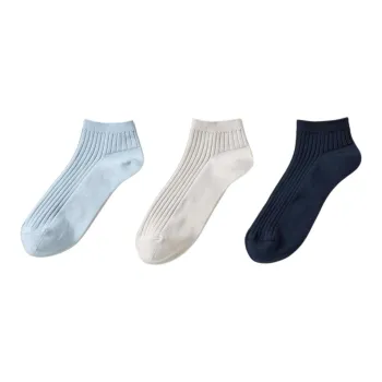 UNIQLO Ankle Socks Women's 3 Pack Multicolor