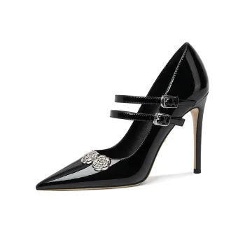 Lily Wei Endure The Cold High Heels Women's Black