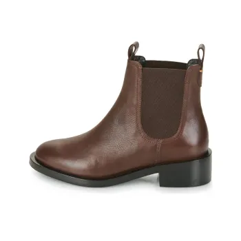 JB MARTIN Falk Short Chelsea Boots 4cm Women's Chocolate
