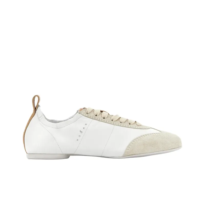 HOGAN H684 Low Top Casual Shoes Women's White-1
