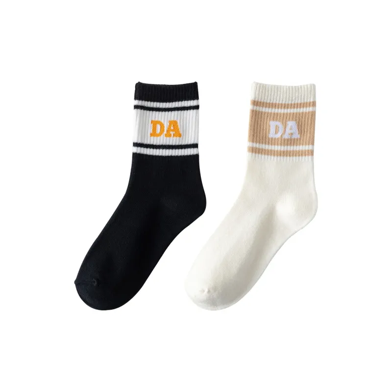 Cotton Gene Mid Calf Socks Unisex Combo Set-0