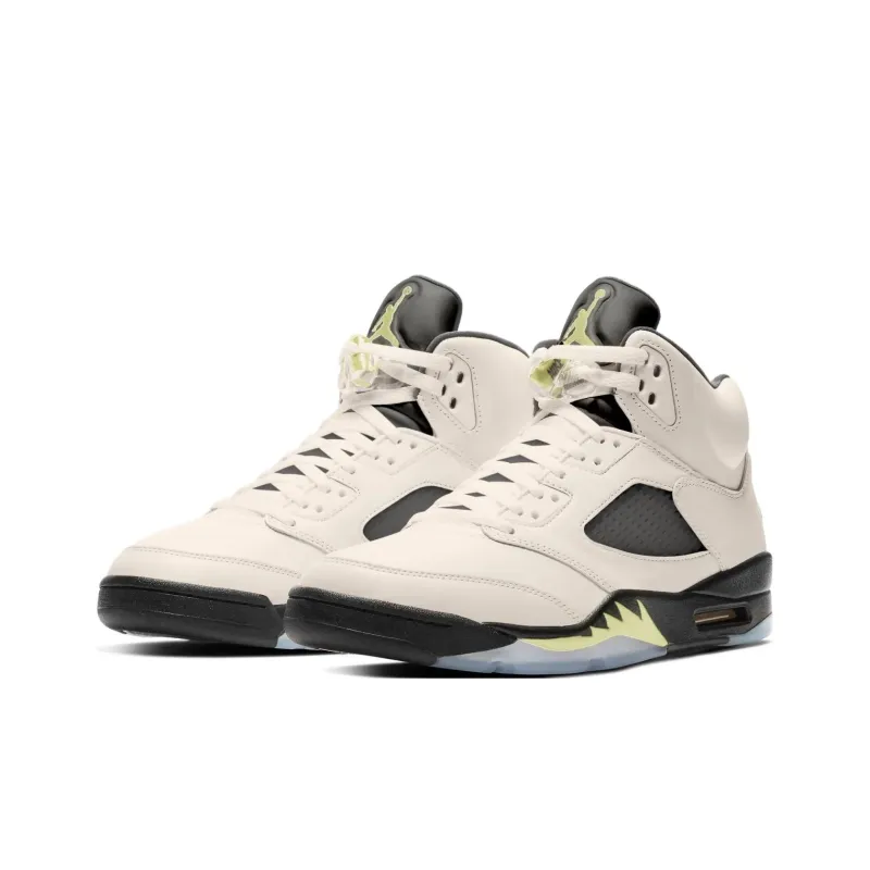 JORDAN 5 Retro Luminous Green Women's-2