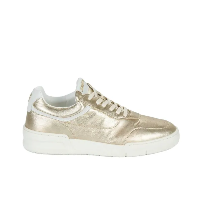 JB MARTIN Low Top Skateboard Shoes Women's Gold-1