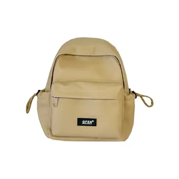BUBM PU Shoulder Bags Sling Bags Unisex Khaki/Black