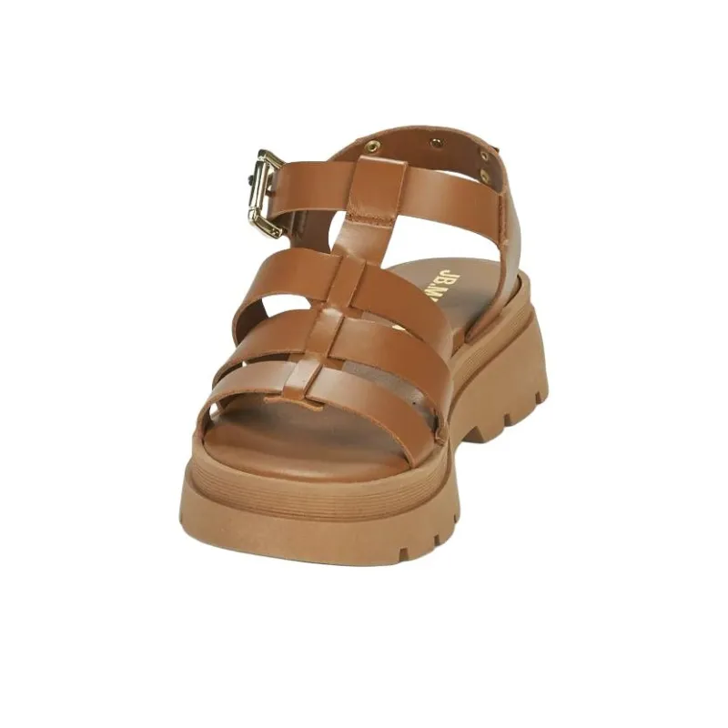 JB MARTIN DELICE Roman Sandals Women's Light Brown-4