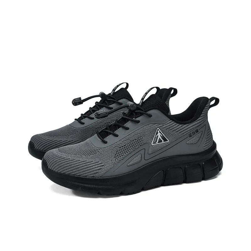 ZULIZ Anti Slip Wear Resistant Coverage Support Balance Lightweight Low Top Casual Shoes Men's-2