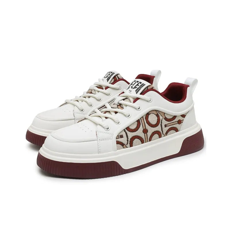 ENRICO COVERI Slip Resistant Cushioning Abrasion Resistant Breathable Low Top Skateboard Shoes Men's-2