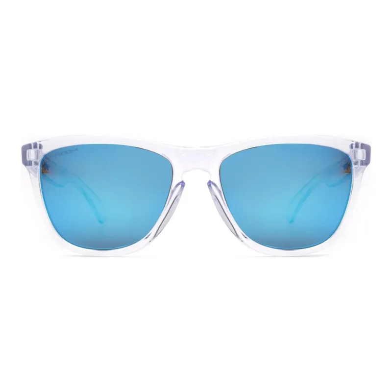 Oakley Acetate Oval Sunglasses Unisex White-1