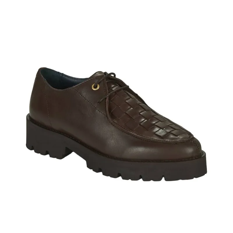 JB MARTIN Fougue Casual Single Shoes 4cm Women's Brown-2