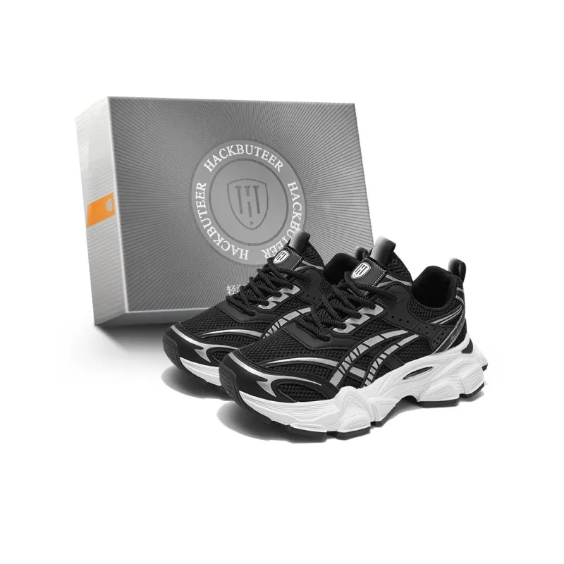 HACKBUTEER Low-Top Chunky Sneakers Men's Box Included-12