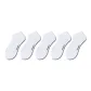 White Short[5 Pack]Terry Sole