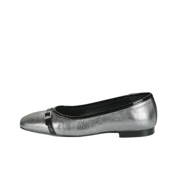 JB MARTIN Velina Casual Single Shoes Women's Silver Gray