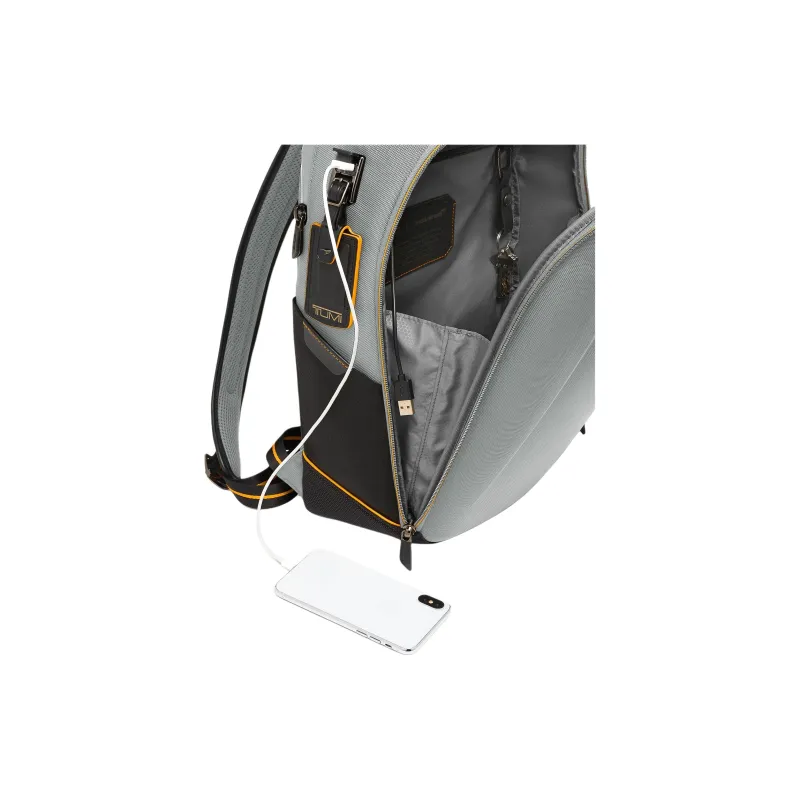 TUMI MCLAREN Collaboration Fabric Backpack Men's Gray-6