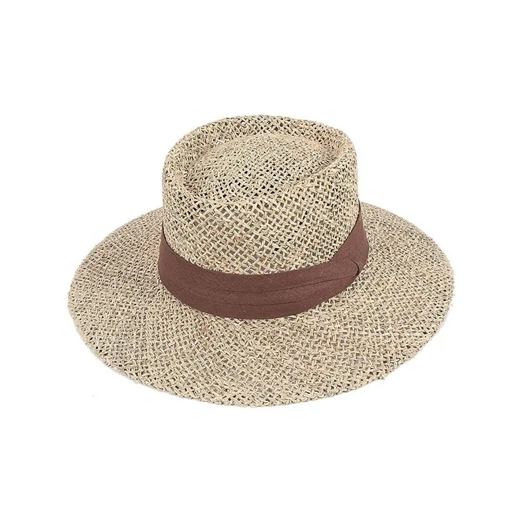 MUSTKOO Straw Woven Top Hats Women's-7