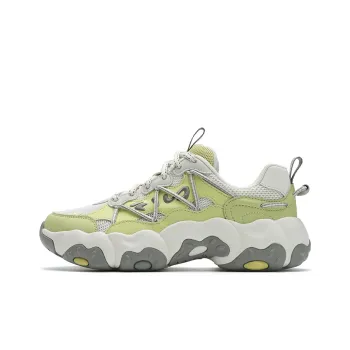 FILA FLUID 6 Running Shoes Women's Low Top Pea Yellow/Milk White