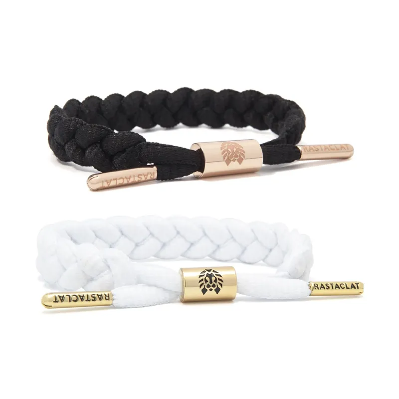 Rastaclat Polyester Small Lion Woven Hand Rope Unisex-0