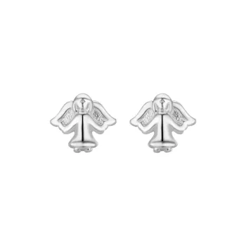 CENTURY&KINDLE 999 Fine Silver Stud Earrings Unisex
