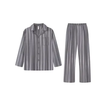 Gongdie Pajama Set Men's Purple
