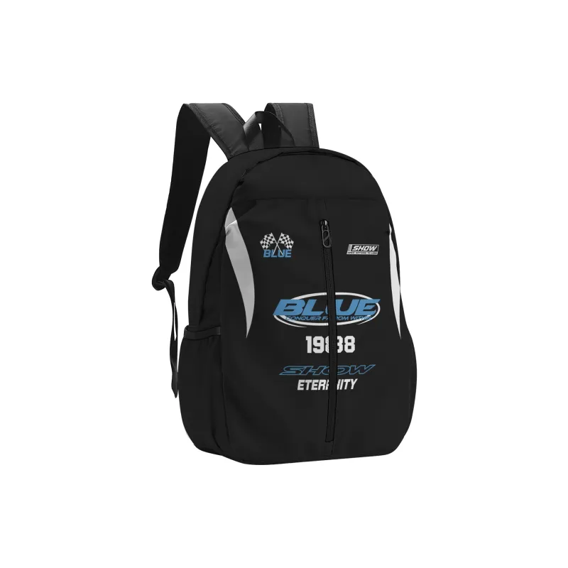 SRRW Polyester Student Backpack Regular Unisex Black-1