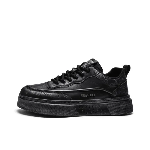 XIMO BULL Impact Resistance Balance Low Top Skateboard Shoes Men's