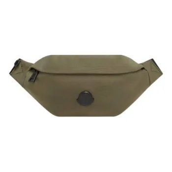 Moncler Durance Nylon Sling Bag Fanny Pack Small Size Men's Olive Green