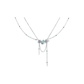 Eclater 925 Sterling Silver Necklaces Women's