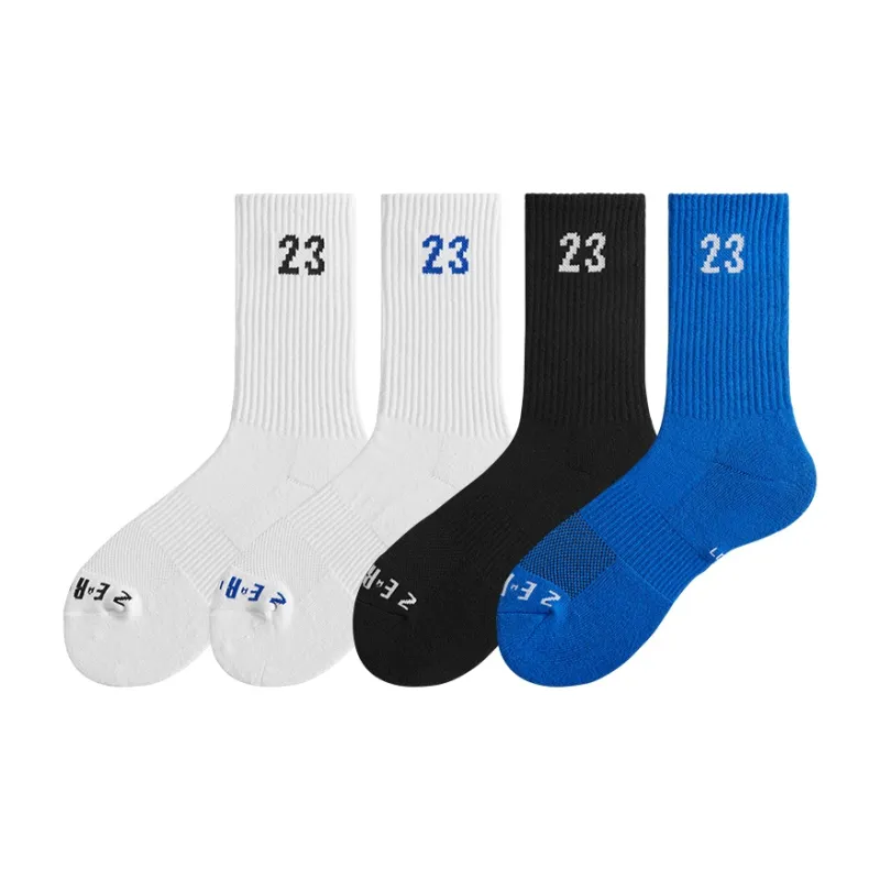 ZEROIN Mid-Calf Socks Unisex 4 Pack-39