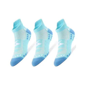 MUSCLESWING Ankle Socks Men's 3 Pack Tiffany Blue